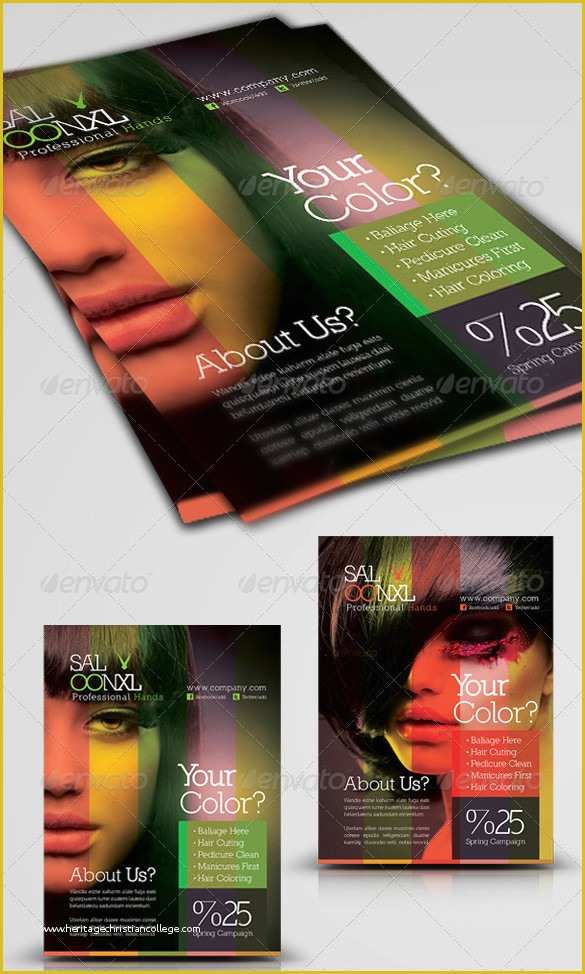 Hair Salon Flyer Templates Free Of 84 Beauty Salon Flyer Templates Psd Eps Ai