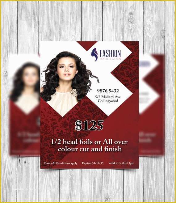 Hair Salon Flyer Templates Free Of Printable Flyer Template Hair Salon Flyer Beauty Salon Flyer