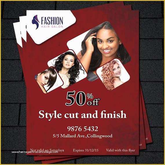 Hair Salon Flyer Templates Free Of Printable Flyer Template Hair Salon Flyer Beauty Salon Flyer