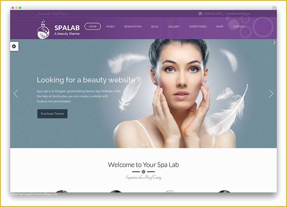 Hair Salon Website Design Templates Free Of 20 Beautiful Spa &amp; Beauty Salon Wordpress themes 2017
