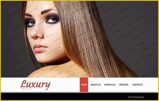 Hair Salon Website Design Templates Free Of 50 Best Beauty Salon Website Templates Free &amp; Premium