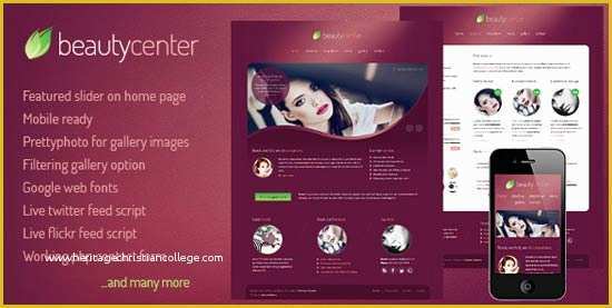 Hair Salon Website Design Templates Free Of 60 Best Beauty Salon Website Templates Free &amp; Premium