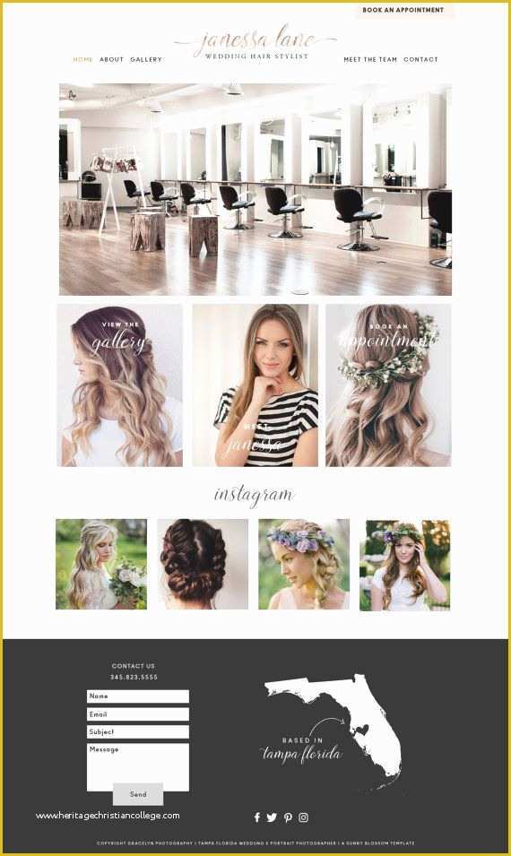 Hair Salon Website Design Templates Free Of Best 25 Salon Logo Ideas On Pinterest