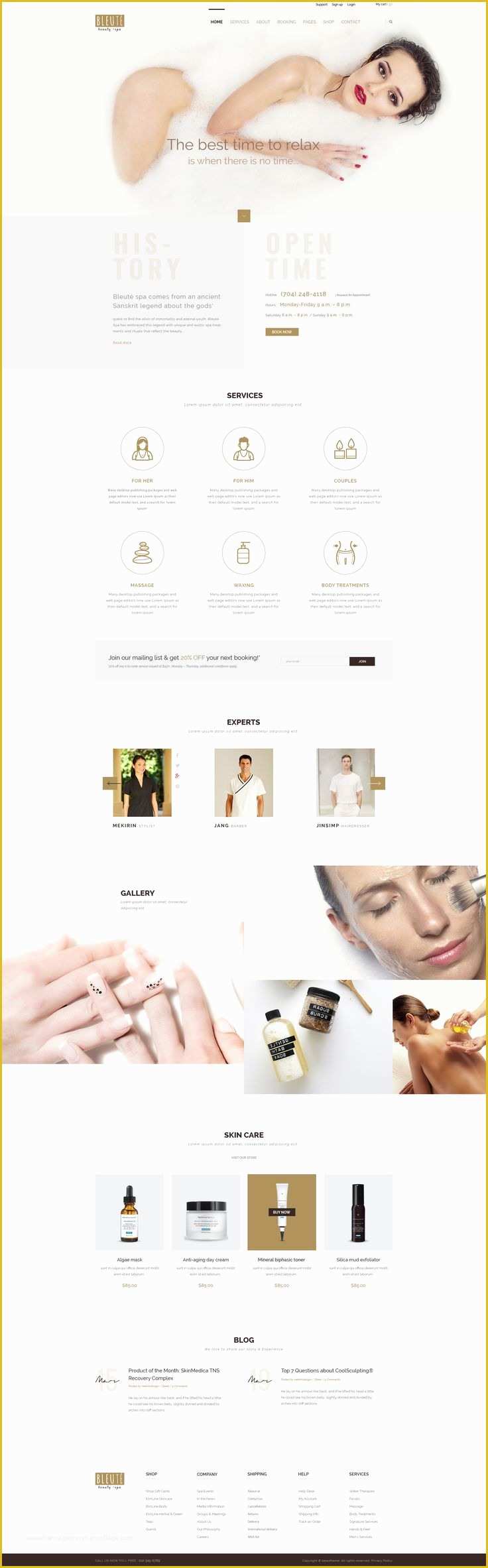 Hair Salon Website Design Templates Free Of Best 25 Salon Website Ideas On Pinterest