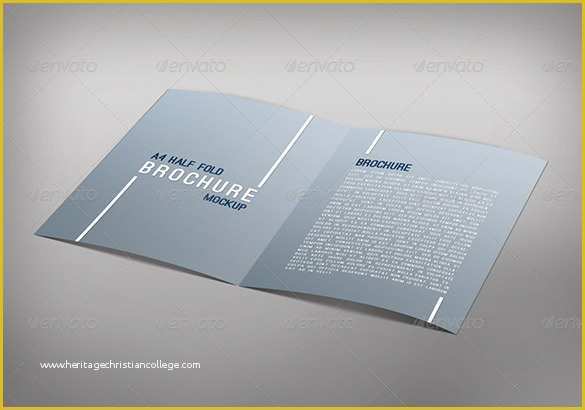 Half Fold Brochure Template Free Of 36 Half Fold Brochure Templates