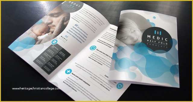 Half Page Flyer Template Free Of Medic Bi Fold Brochure Template Brochure Templates