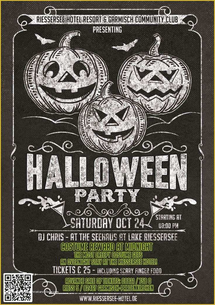 Halloween Flyer Template Free Of 107 Best events Am Riessersee Images On Pinterest