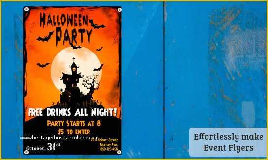 Halloween Flyer Template Free Of 4 Best Of Free Printable Halloween Flyer Templates