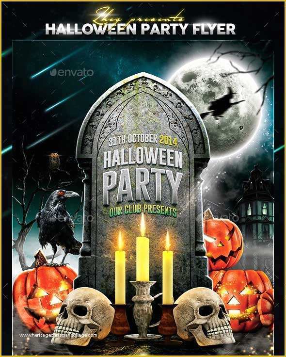 Halloween Flyer Template Free Of 45 Best Halloween Psd Party Flyer Templates 2016