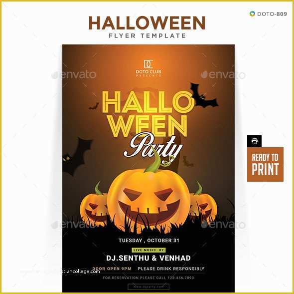 Halloween Flyer Template Free Of 60 Premium & Free Psd Halloween Flyer Templates