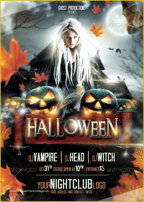 Halloween Flyer Template Free Of 60 Premium & Free Psd Halloween Flyer Templates