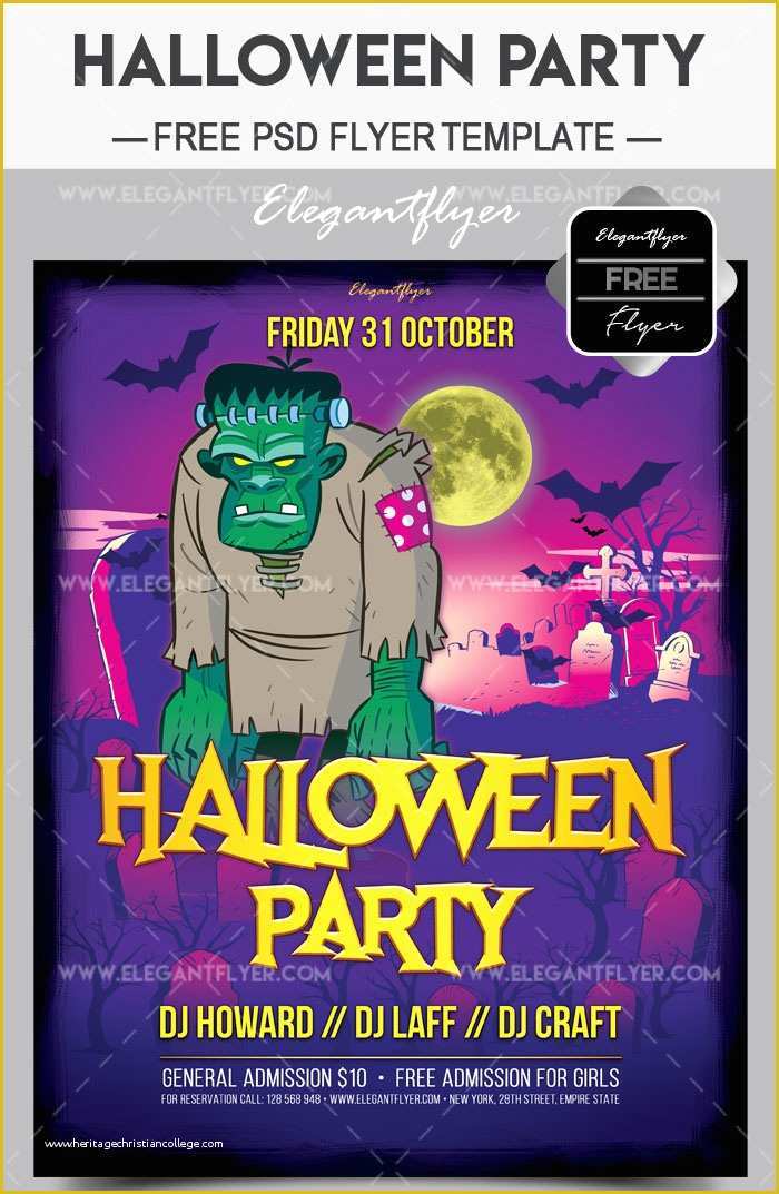 Halloween Flyer Template Free Of 60 Premium & Free Psd Halloween Flyer Templates