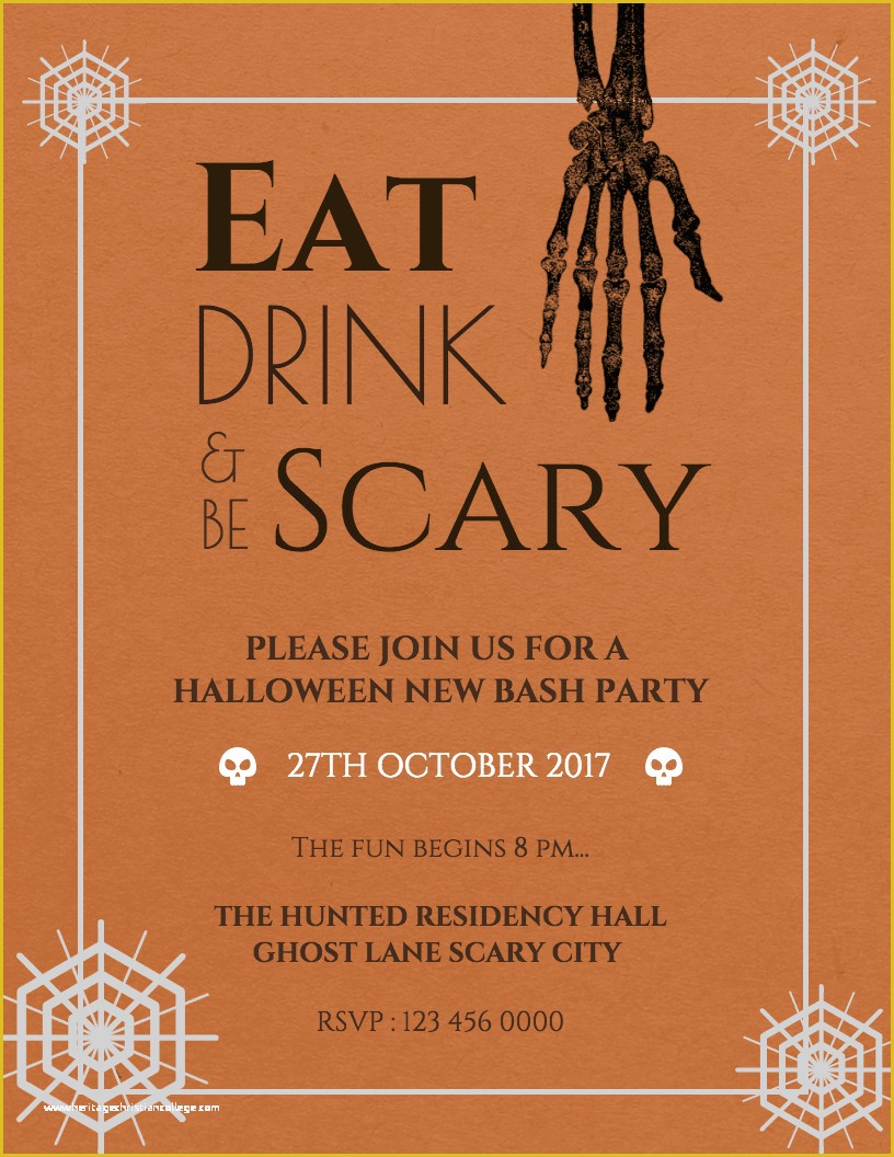 Halloween Flyer Template Free Of 7 Spooky Halloween Flyer Templates Venngage