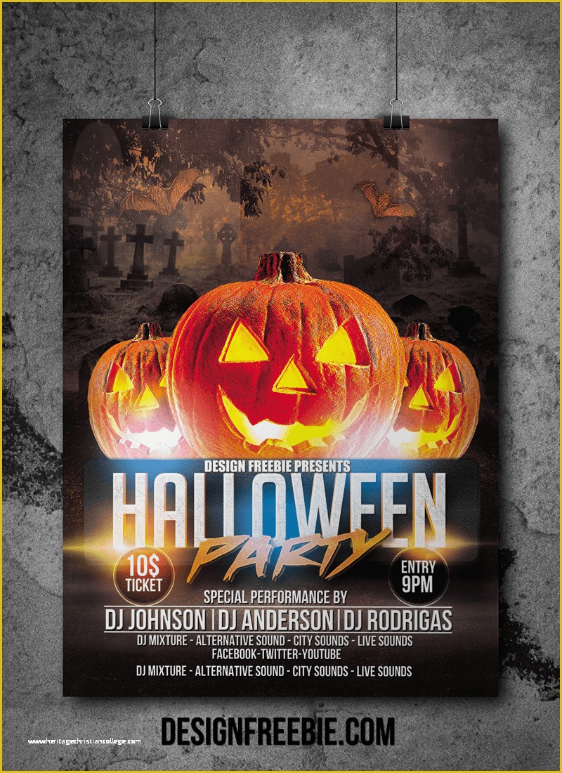 Halloween Flyer Template Free Of Download This Free Halloween Party Flyer Template