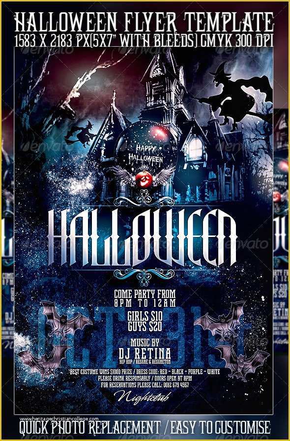 Halloween Flyer Template Free Of Halloween Flyer Template by Mexelina