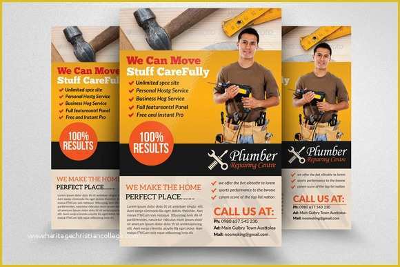 Handyman Flyer Template Free Of Free Handyman Flyers Templates Designtube Creative