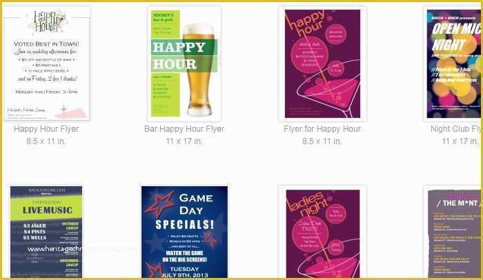 Happy Hour Flyer Template Free Of 6 Happy Hour Flyer Templates