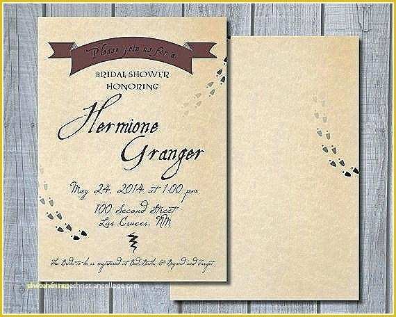 Harry Potter Baby Shower Invitation Template Free Of Harry Potter Baby Shower Invitations – Balletfactory