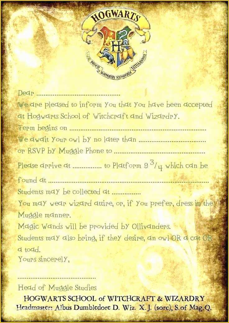 Harry Potter Baby Shower Invitation Template Free Of Harry Potter Invitations Free Download Invitation Template