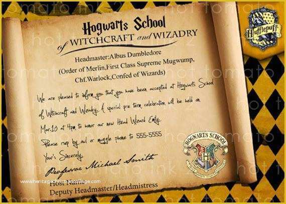 Harry Potter Baby Shower Invitation Template Free Of Items Similar to Harry Potter Hufflepuff Party Invitation