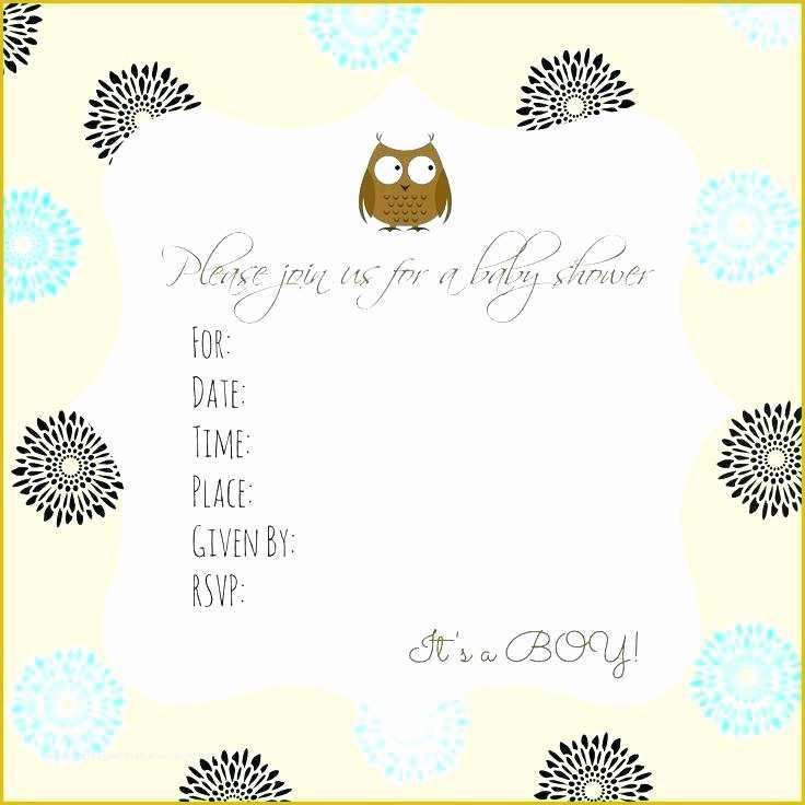 Harry Potter Baby Shower Invitation Template Free Of Owl Birthday Invitation Template Fresh Free Shaped Harry