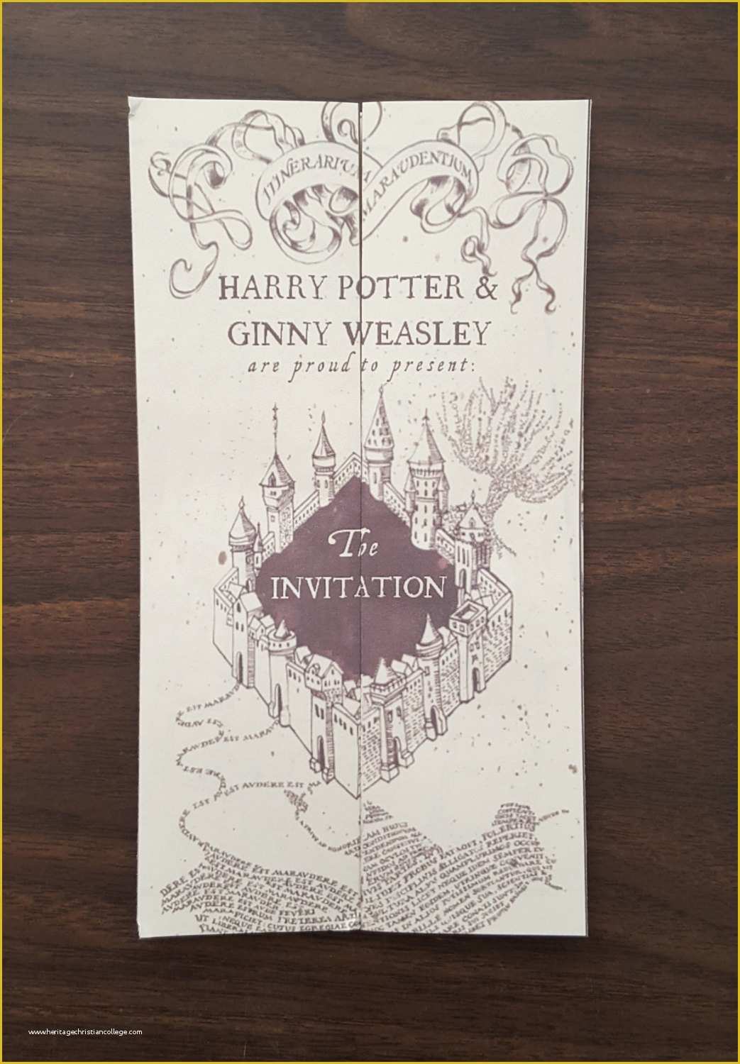 Harry Potter Invitation Template Free Of Harry Potter Invitations Template Wedding Birthday