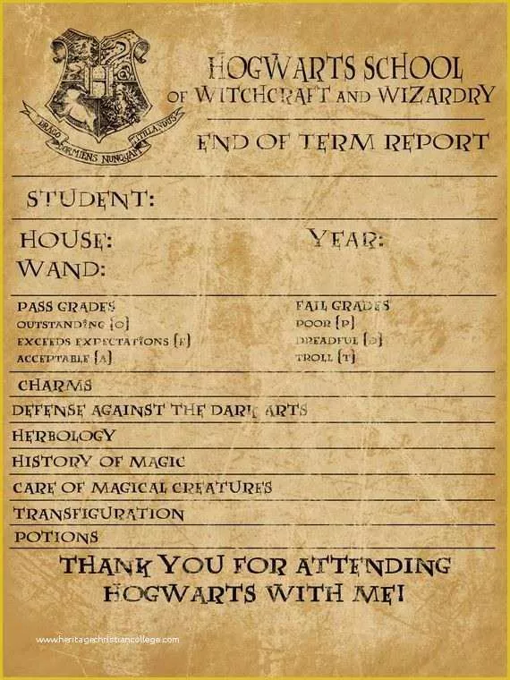Harry Potter Invitation Template Free Of Harry Potter Party Invitations Free Printable