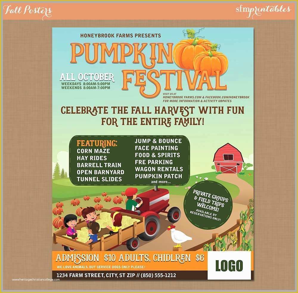 Harvest Festival Flyer Free Template Of 55 Marvelous Fall Festival Invitation Templates