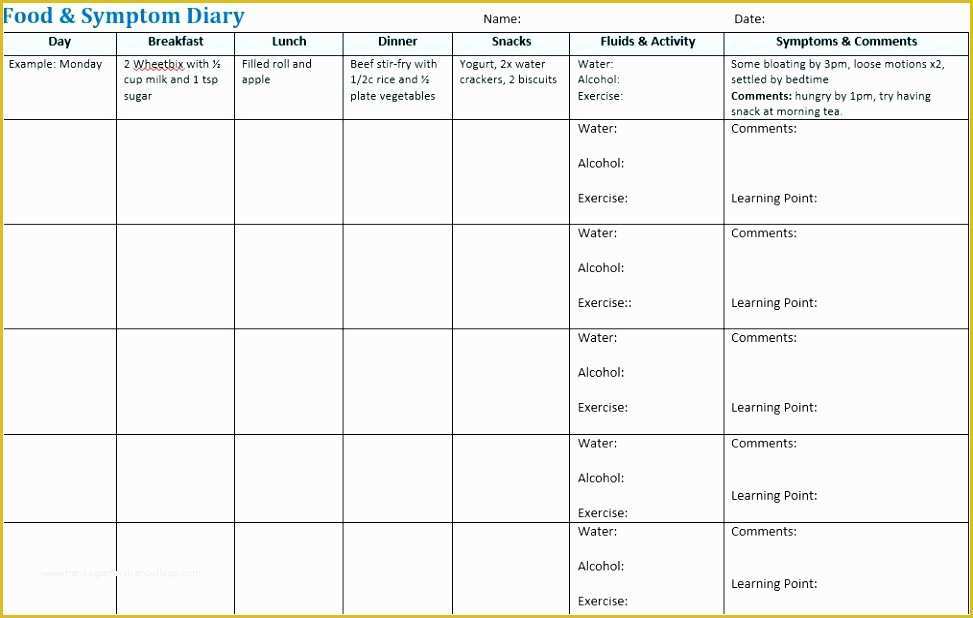 Headache Diary Template Free Of Headache Diary to Pin Pinterest Pinsdaddy Sample