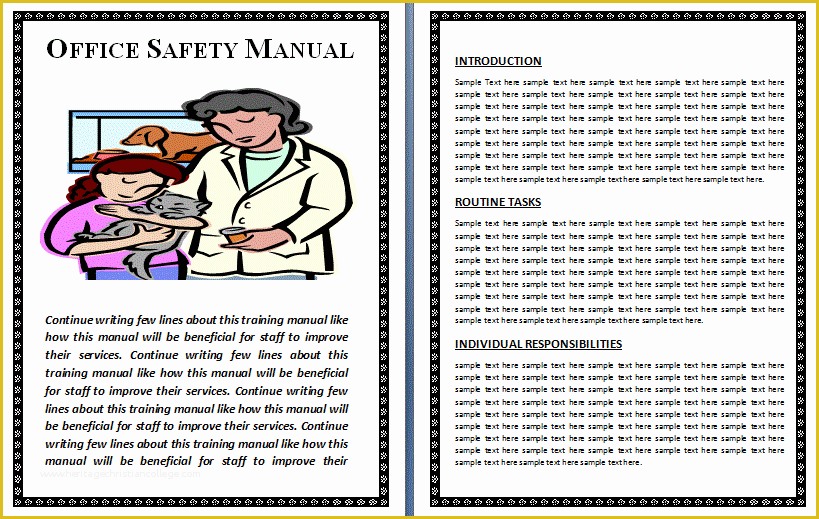 Health and Safety Manual Template Free Of Safety Manual Template