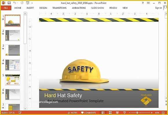 Health and Safety Powerpoint Templates Free Download Of Best Animated Construction Powerpoint Templates