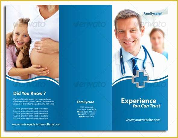 Health Care Flyer Template Free Of Free Medical Brochures Exclusiveinternetdirectory