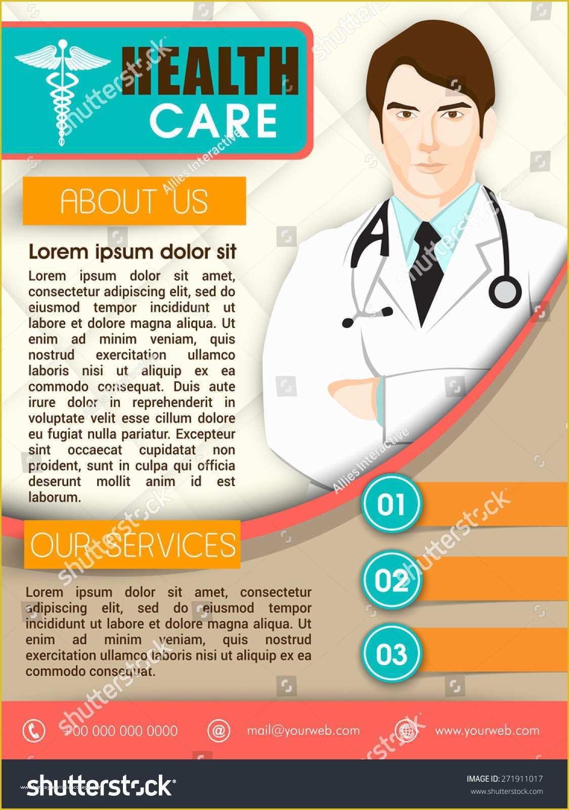 Health Care Flyer Template Free Of Health Care Template Brochure Flyer Design with