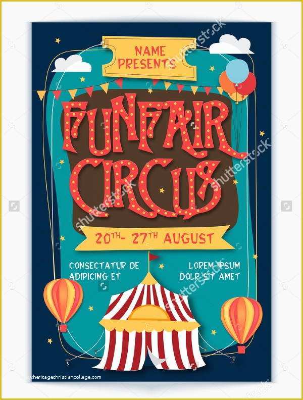 Health Fair Flyer Template Free Of 15 Circus Flyer Templates Psd Word Eps Vector Ai