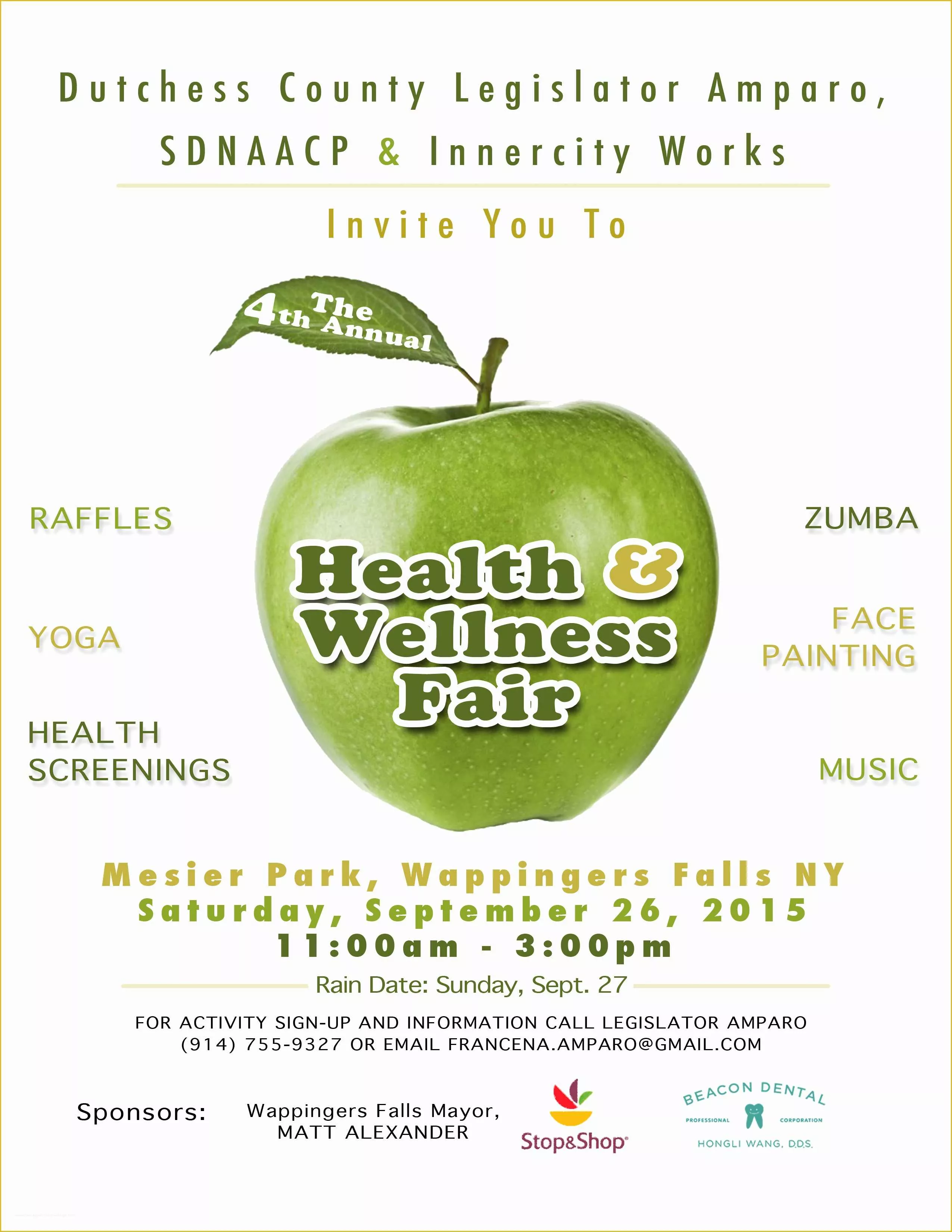 Health Fair Flyer Template