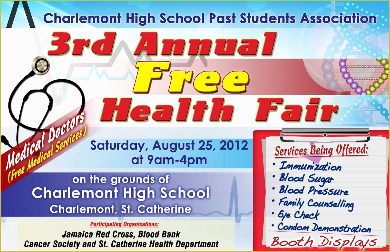 Health Fair Flyer Template