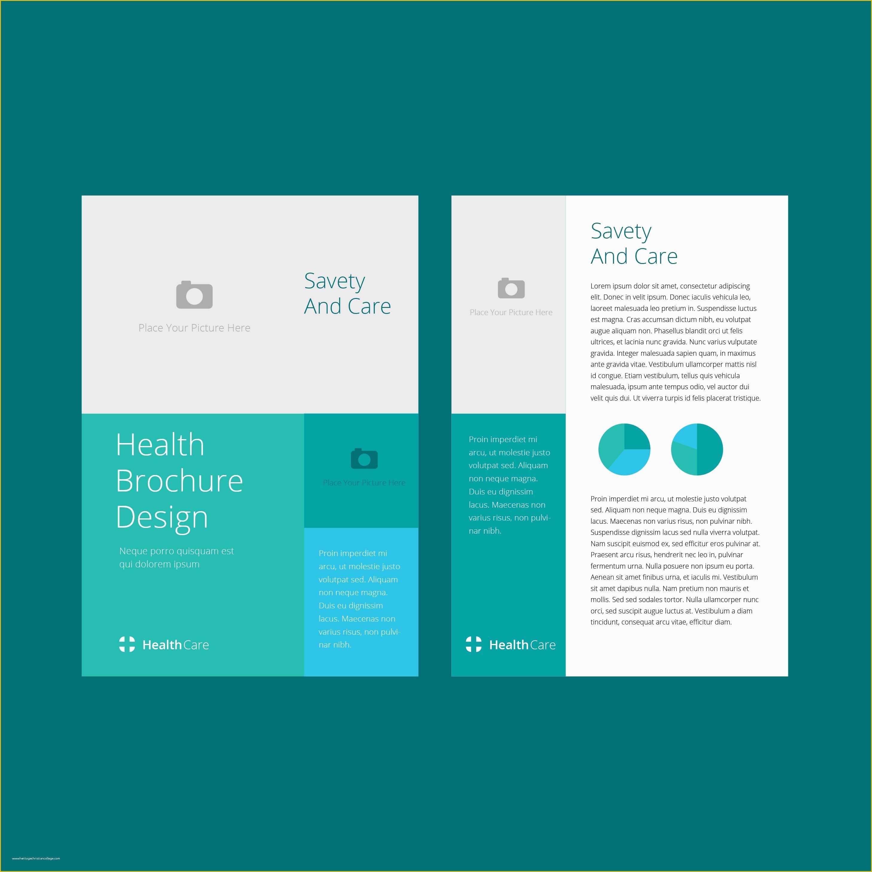 Healthcare Brochure Templates Free Download Of Health Brochure Design Template Vector Download Free