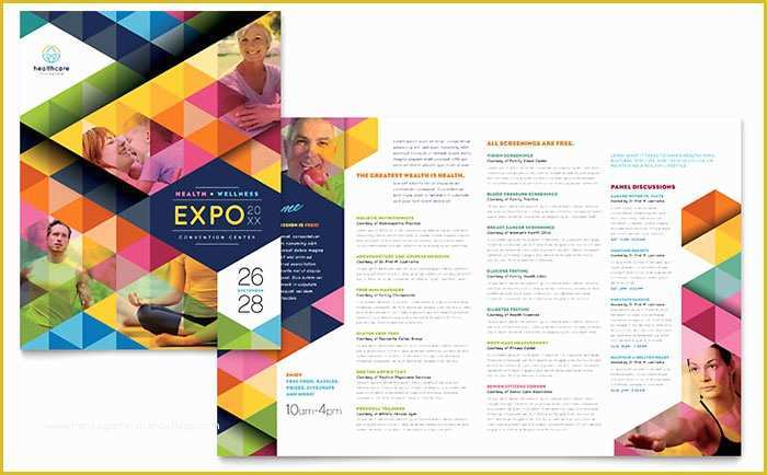 Healthcare Brochure Templates Free Download Of Health Fair Brochure Template Word & Publisher