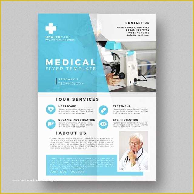 Healthcare Brochure Templates Free Download Of Medical Flyer Template Template for Free Download On Tree