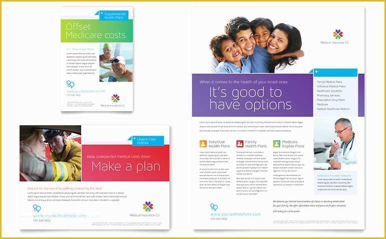 Healthcare Brochure Templates Free Download Of Medical Insurance Flyer & Ad Template Word & Publisher