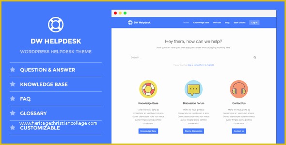 Help Desk Website Template Free Download Of Dw Helpdesk Knowledge Base Q&a Faq Wordpress theme