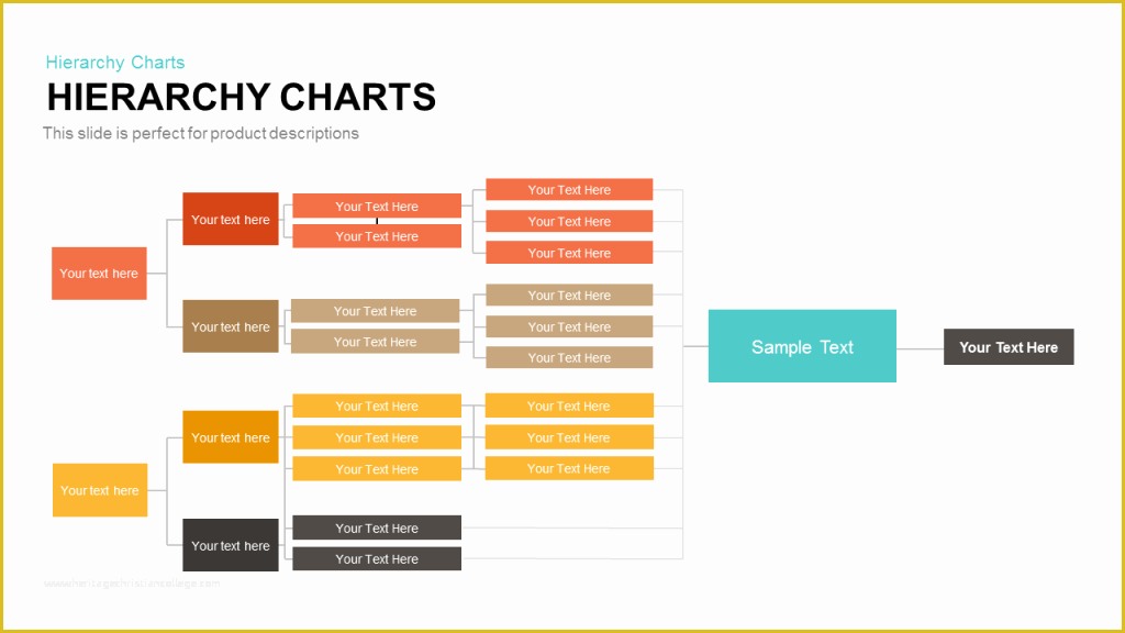 Hierarchy Chart Template Free Of Hierarchy Charts Powerpoint and Keynote Template