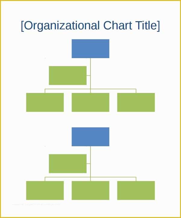 Hierarchy Chart Template Free Of organizational Chart Template 13 Download Free