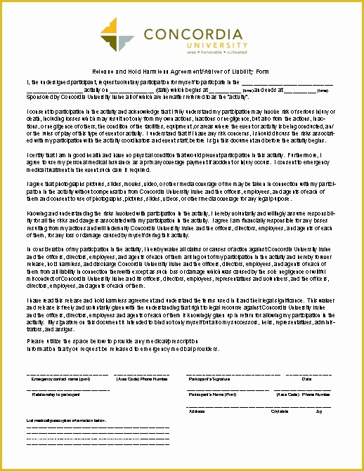 Hold Harmless Agreement Template Free Download Of 43 Free Hold Harmless Agreement Templates Ms Word and Pdfs