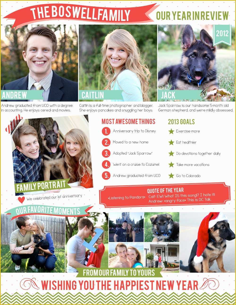 Holiday Family Newsletter Templates Free Of F115 Family Newsletter