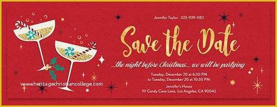 Holiday Save the Date Free Templates Of 26 Of Christmas Party Save the Date Blank Template