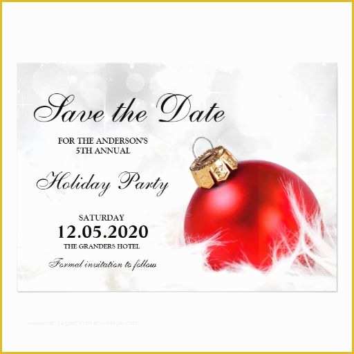 Holiday Save the Date Free Templates Of 83 Best Christmas and Holiday Party Save the Date Images