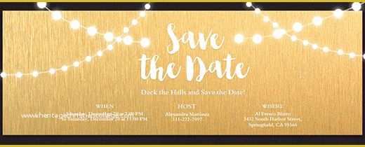 Holiday Save the Date Free Templates Of Birthday Party Save the Date Invitations Evite