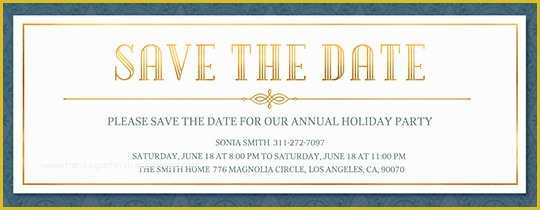 Holiday Save the Date Templates Free Of Free Save the Date Invitations and Cards