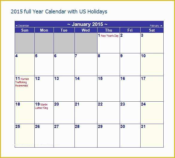 Holiday Schedule Template Free Of 40 Microsoft Calendar Templates Free Word Excel